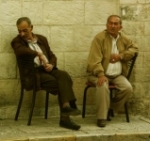 Oude vrienden in Jerusalem